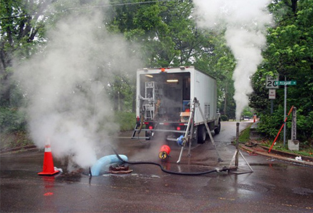 金银川路街道CIPP热固化修复技术
