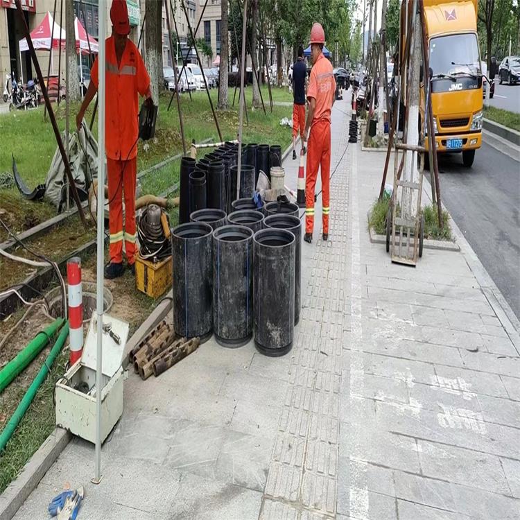 金银川路街道管道短管置换修复